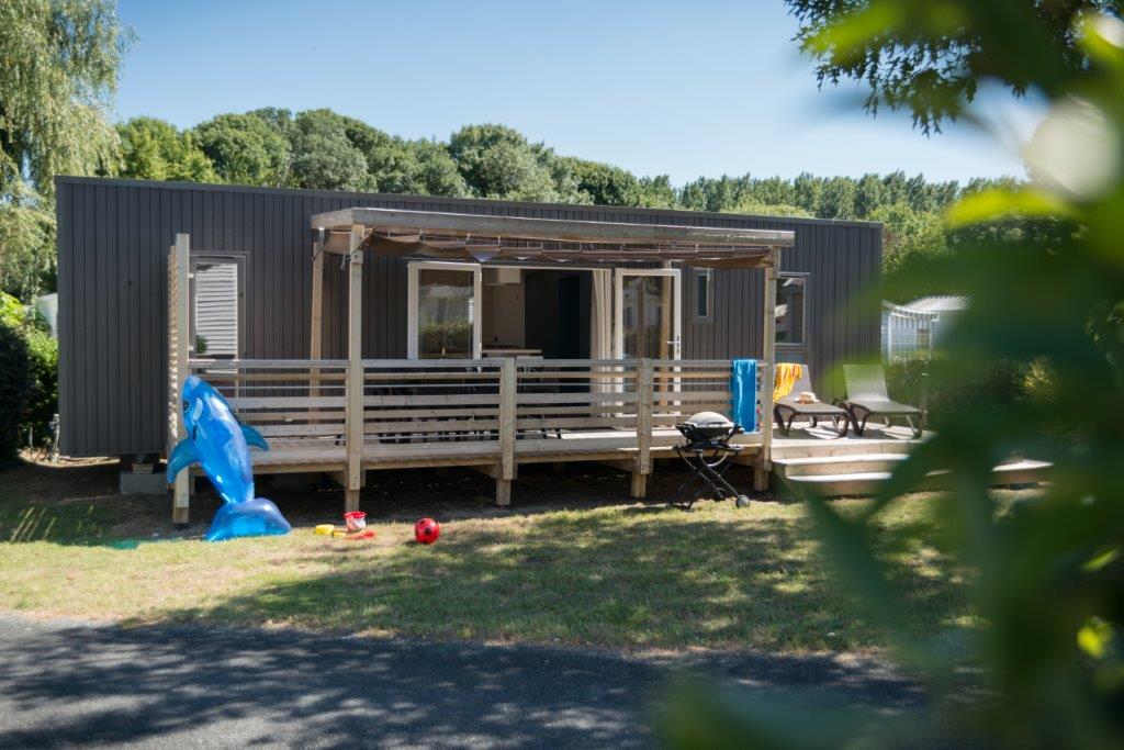 Hébergement luxe au camping en Vendée