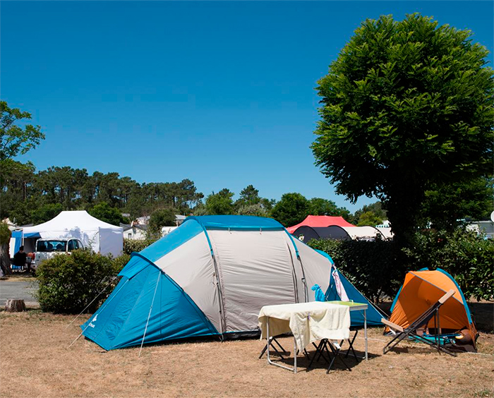 Emplacement camping haut de gamme en Vendée