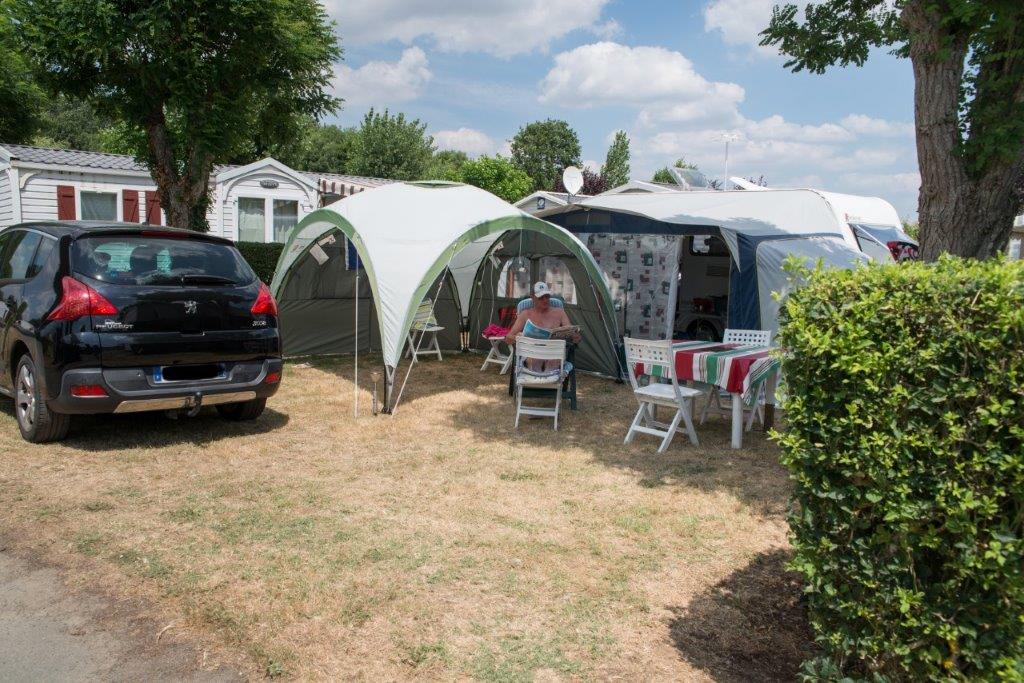 location emplacement pour caravane camping Vendée